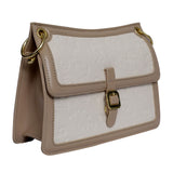 Crossbody bag Beige and offwhite