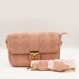 women Crossbody Bag peachy pink :)