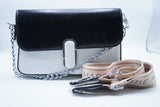 women Crossbody Bag Black and Whte :)