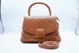 women Hand and Crossbody Bag Brown :)