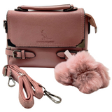 women Crossbody Bag pink:)