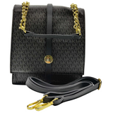 women square Crossbody Bag Black:)