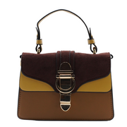 Women velvet Crossbody Bag maroon/brown :)