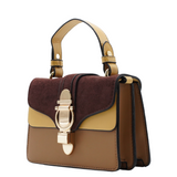 Women velvet Crossbody Bag maroon/brown :)