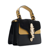 Women velvet Crossbody Bag Black/camel :)