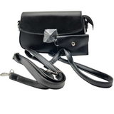 women Crossbody Bag Black with coin wallet:)